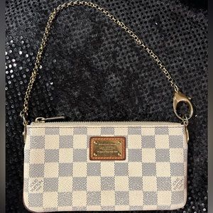 Louis Vuitton (LV) Damier Azur small bag / purse